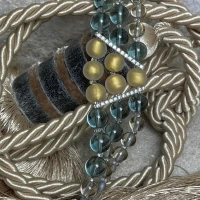 Bracciale argento con murrine e zirconi cod: BR677A32