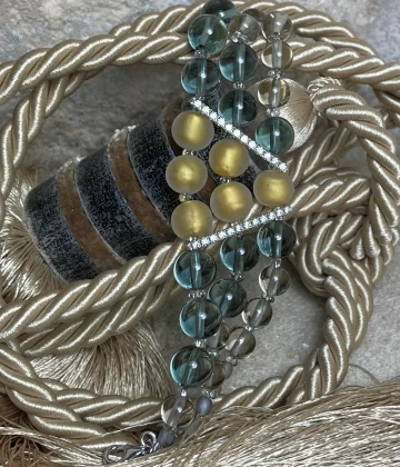 Bracciale argento con murrine e zirconi cod: BR677A32