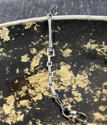 023 Comete_Gioielli bracciale acciaio cod:  UBR824