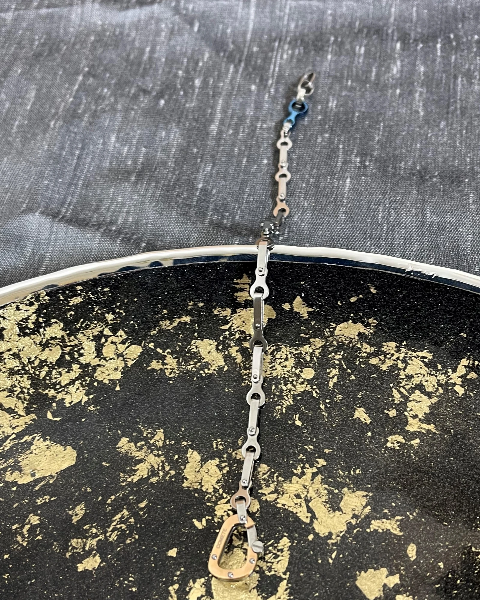 023 Comete_Gioielli bracciale acciaio cod:  UBR815