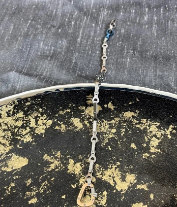 023 Comete_Gioielli bracciale acciaio cod:  UBR815