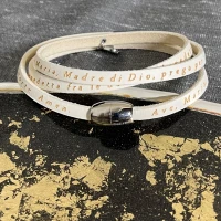 Sector bracciale in pelle e acciaio cod:  SADO12