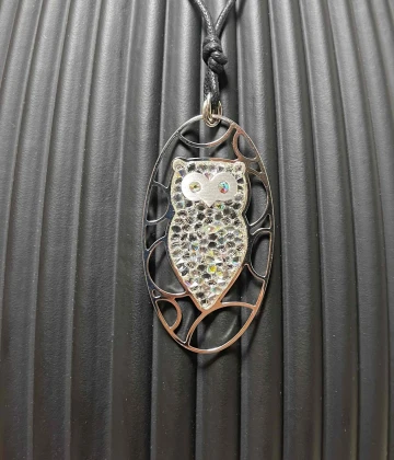 Pendente argento con cristalli cod: GFA302B