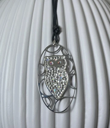 Pendente argento con cristalli cod: GFA302B