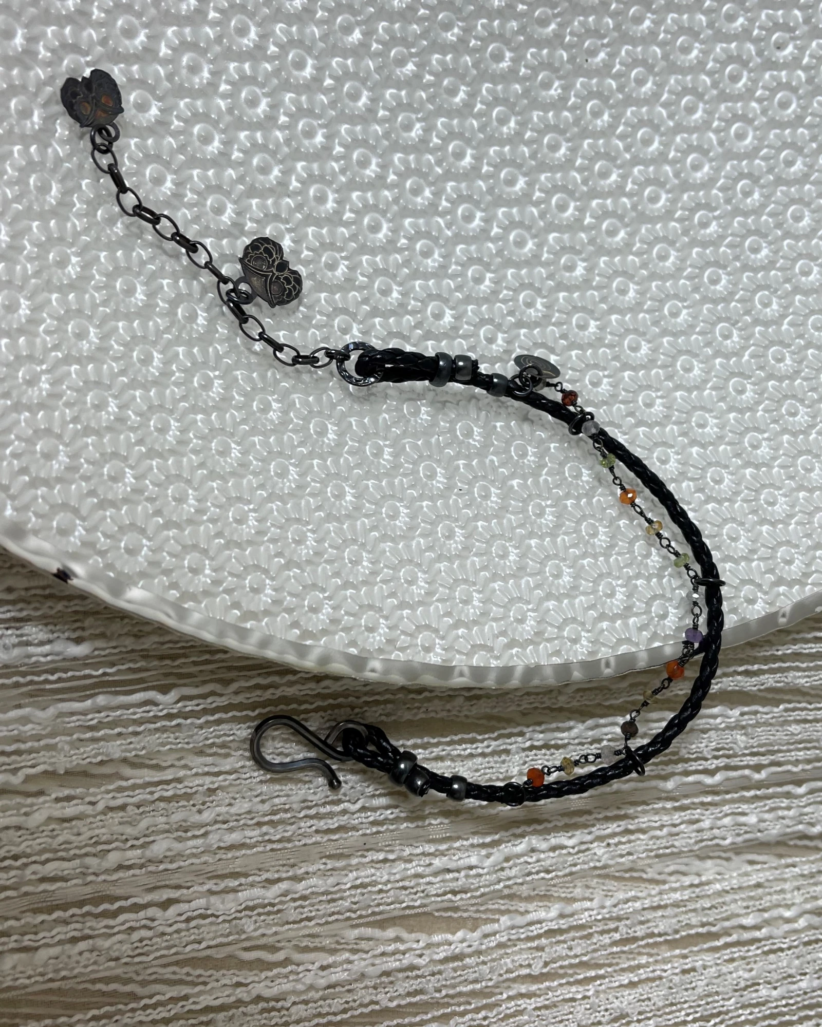 Bracciale spago con perline cod: NCO50