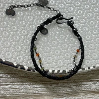 Bracciale spago con perline cod: NCO50