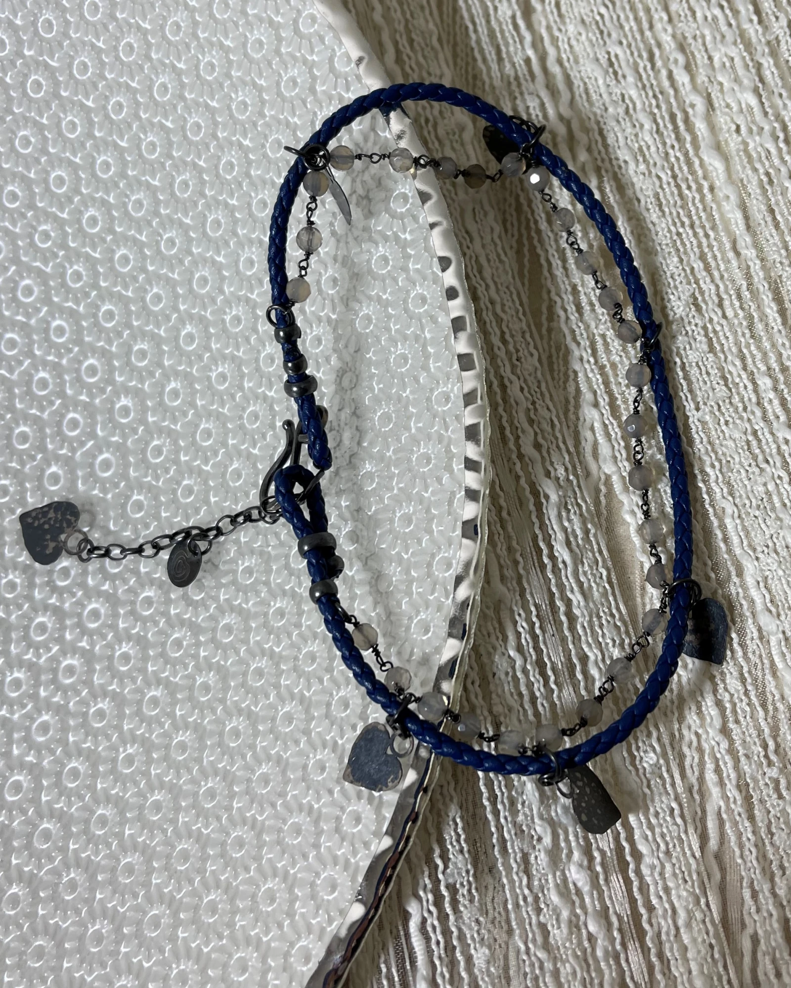 Bracciale spago con perline cod: NCO49