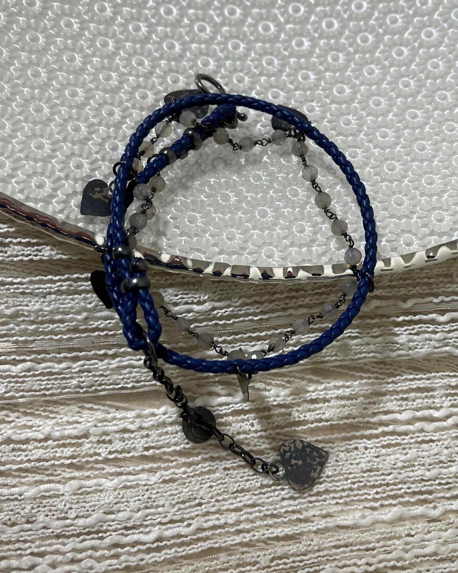 Bracciale spago con perline cod: NCO49