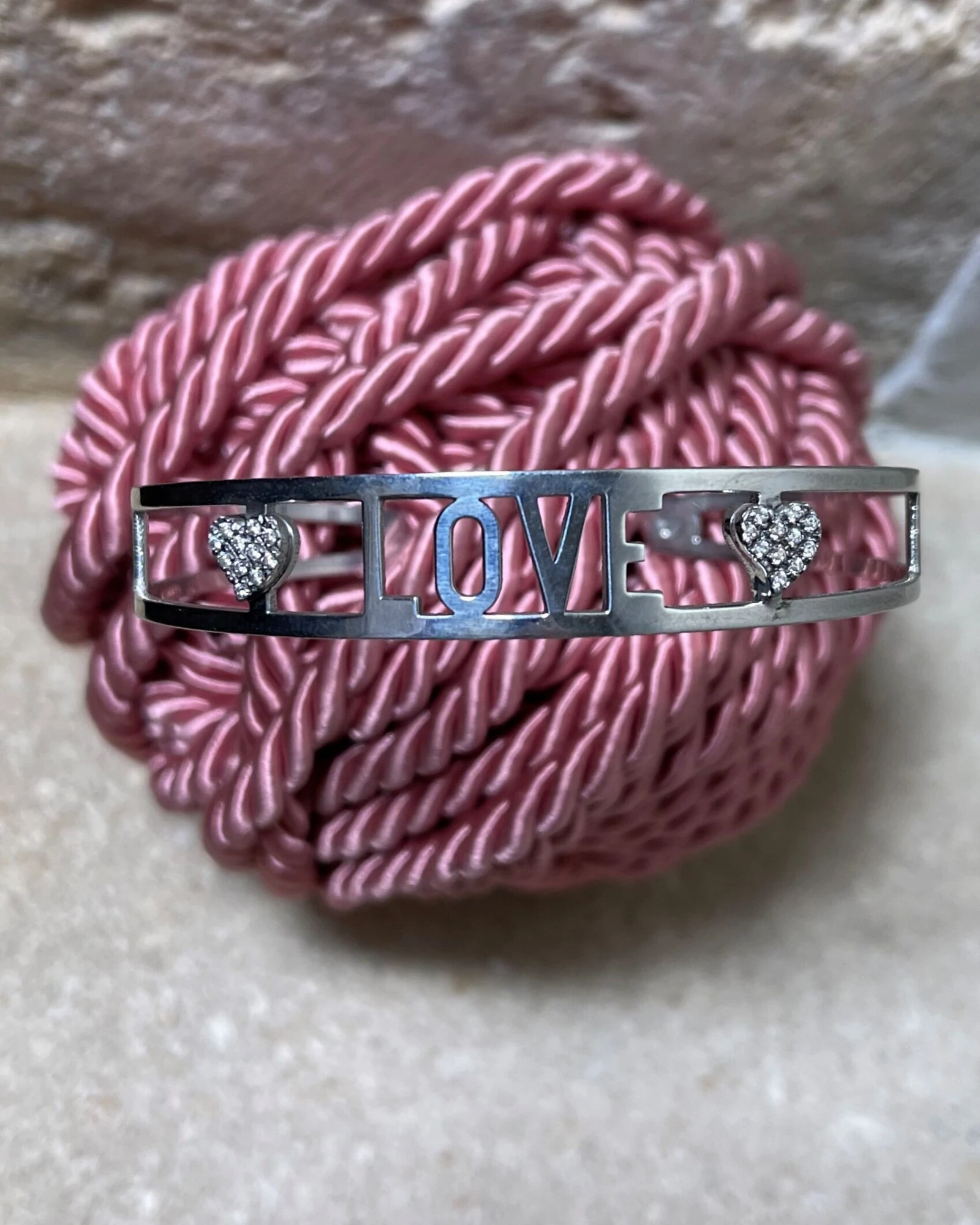 Bracciale in argento con zirconi cod: JCB0541