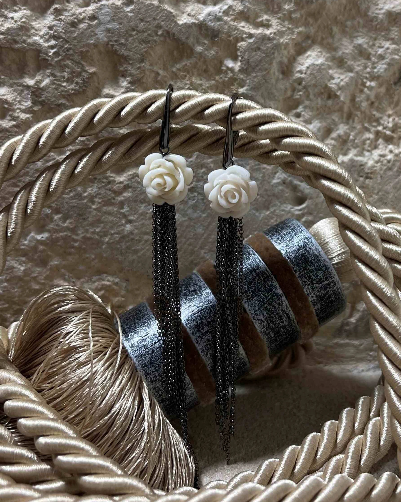 Orecchini  in argento  cod: NCA77