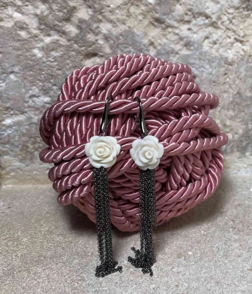 Orecchini  in argento  cod: NCA77