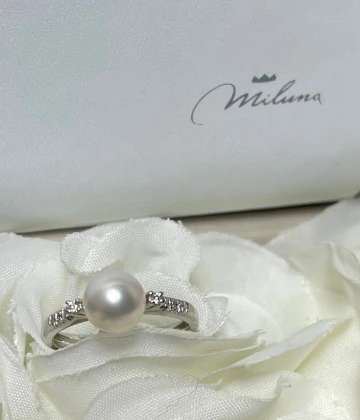 013 Miluna Anello oro con brillanti cod: PLI1633