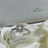 013 Miluna Anello oro con brillanti cod: LID3503