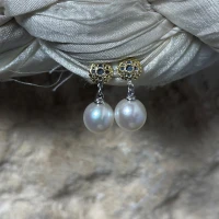 013 Miluna Orecchini  in oro con Perle cod: PER254BG