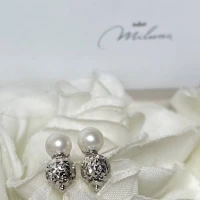 013 Miluna Orecchini  in oro con Perle cod: PER2138