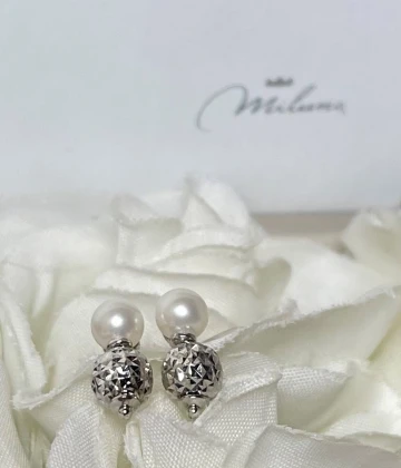 013 Miluna Orecchini  in oro con Perle cod: PER2138