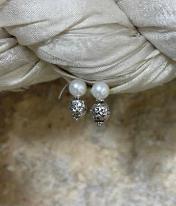 013 Miluna Orecchini  in oro con Perle cod: PER2138