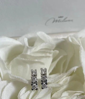 013 Miluna Orecchini in oro con Brillanti cod: ERD2430-048G7