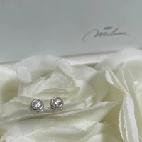 013 Miluna Orecchini in oro con Brillanti cod: ERD275