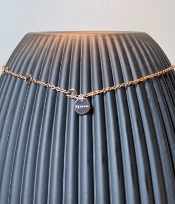 Collana bronzo rosa con zirconi cod: BSOCBB01