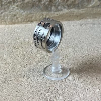 Anello argento inciso cod: GIA162