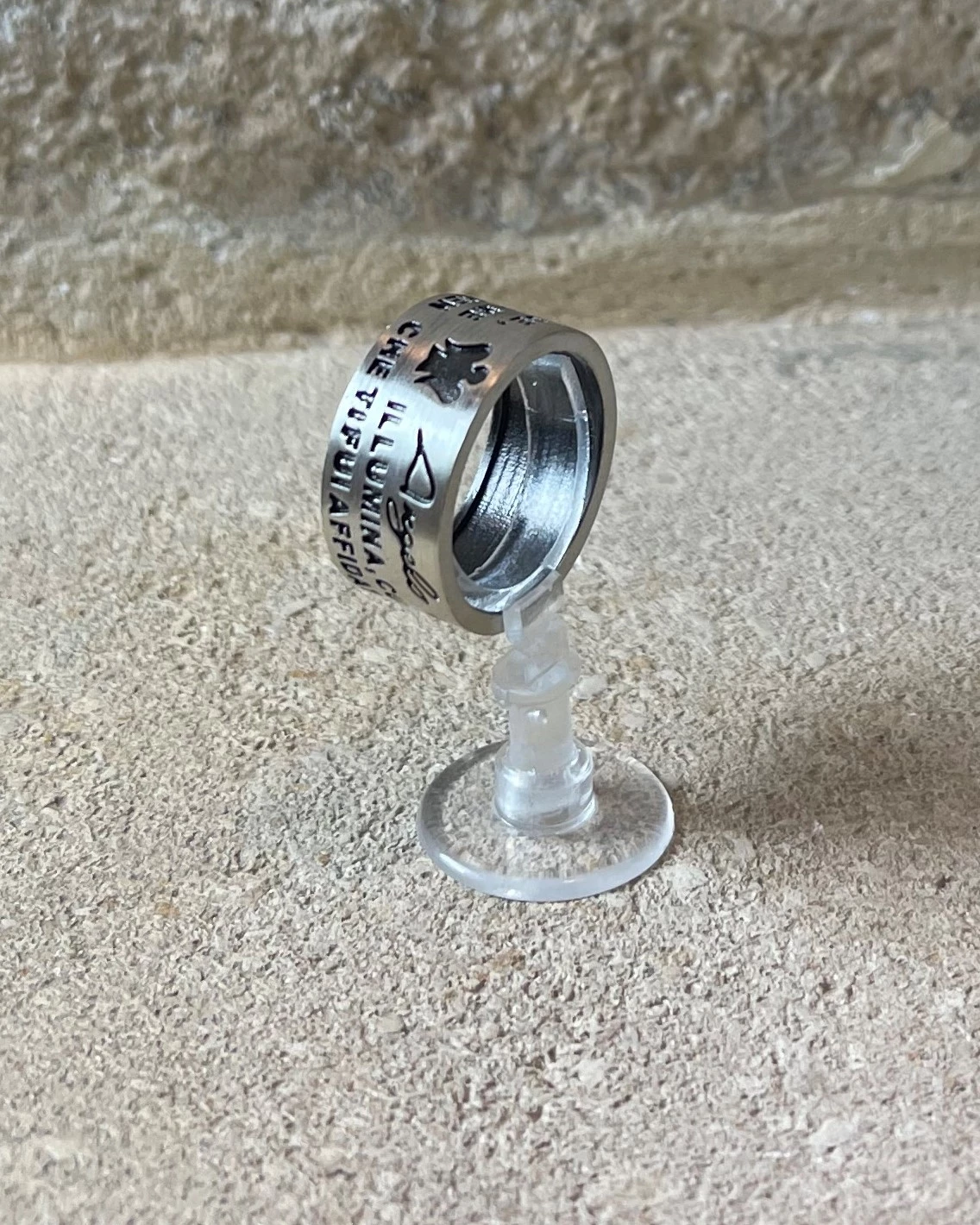 Anello argento inciso cod: GIA162