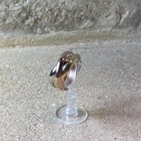 Anello argento rosa e bianco cod: NCA22