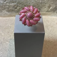 Anello bronzo rosa con zirconi cod: KBA3613/11