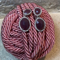 Orecchini argento con zirconi cod: 410RP2