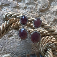 Orecchini argento con zirconi cod: 410RP2