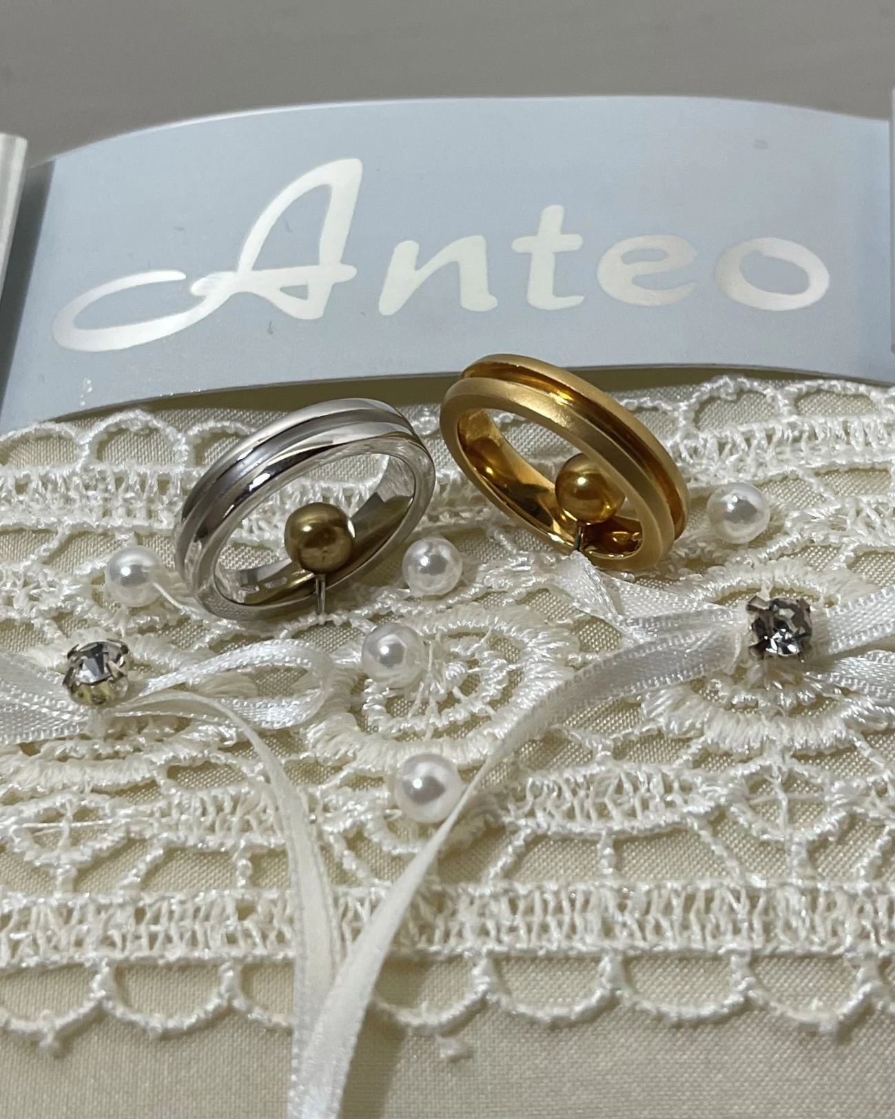 015 Anteo fede in oro bianco  cod: 9908_1