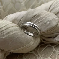 015 Anteo fede in oro bianco  cod: 9908_1