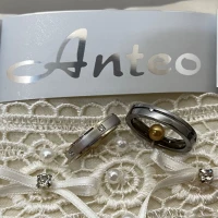 015 Anteo fede in oro e platino bianco e giallo con brillanti cod: T154