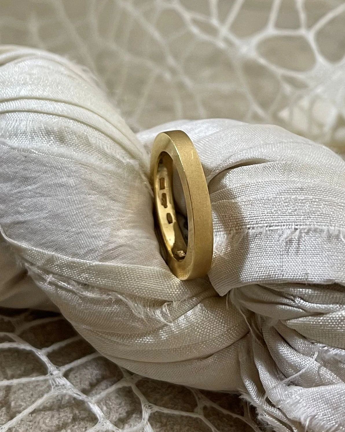 015 Anteo fede in oro giallo cod: 0008