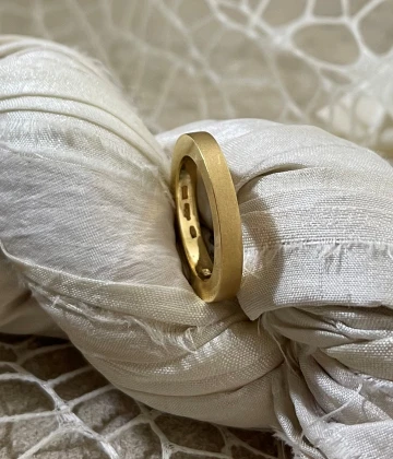 015 Anteo fede in oro giallo cod: 0008