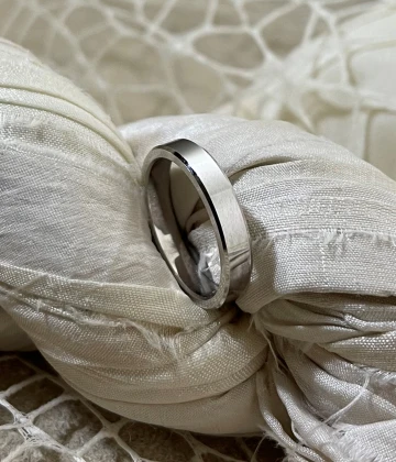 015 Anteo fede in oro bianco cod: T127