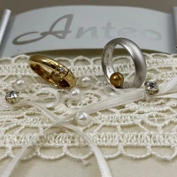 015 Anteo fede in oro bianco cod: 9928