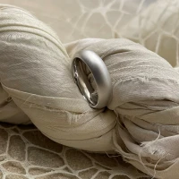 015 Anteo fede in oro bianco cod: 9928