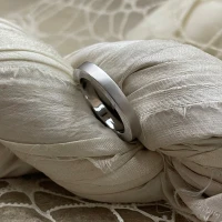 015 Anteo fede in oro bianco cod: 0008_1