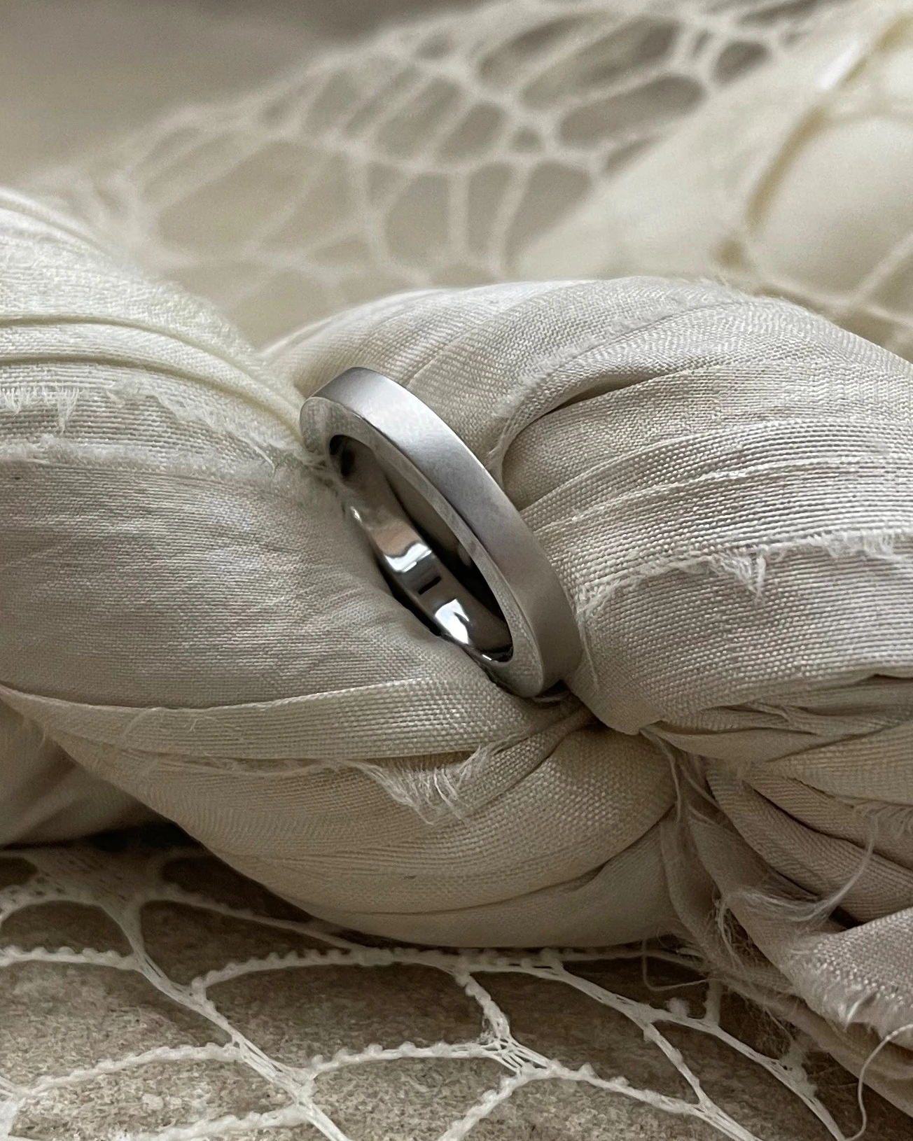 015 Anteo fede in oro bianco cod: 0008_1