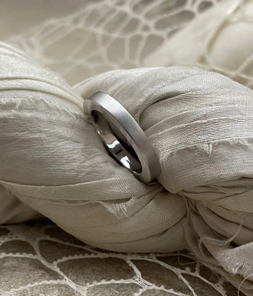 015 Anteo fede in oro bianco cod: 0008_1