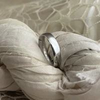 015 Anteo fede in oro bianco con brillanti  cod: 0903C