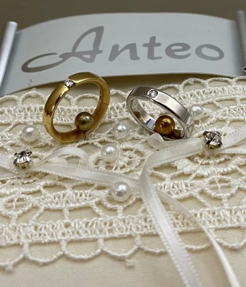 015 Anteo fede in oro giallo  cod: 0902B