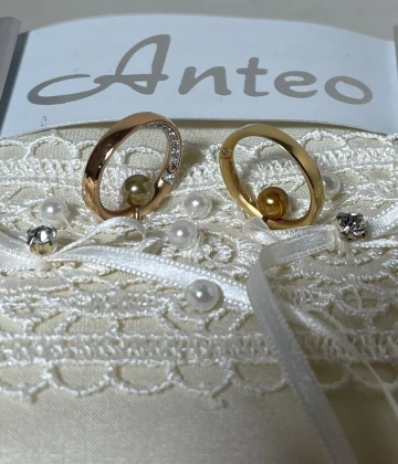 015 Anteo fede in oro giallo con brillante  cod: 0901