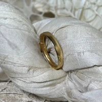 015 Anteo fede in oro giallo con brillante  cod: 0901