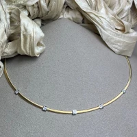 012 Marco Bicego Collana oro e brillanti cod: CG730-B (YW-M5-42,0)