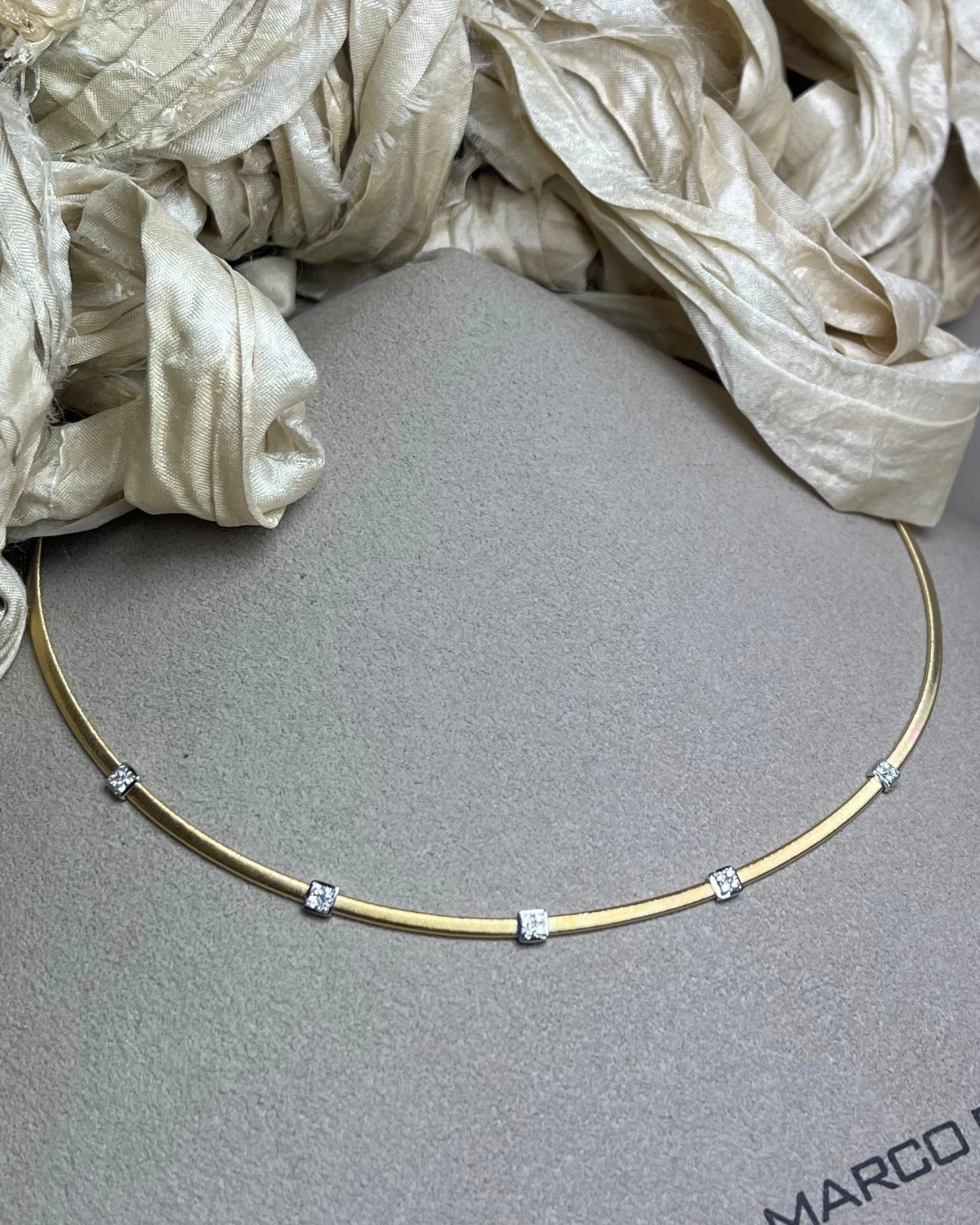 012 Marco Bicego Collana oro e brillanti cod: CG730-B (YW-M5-42,0)