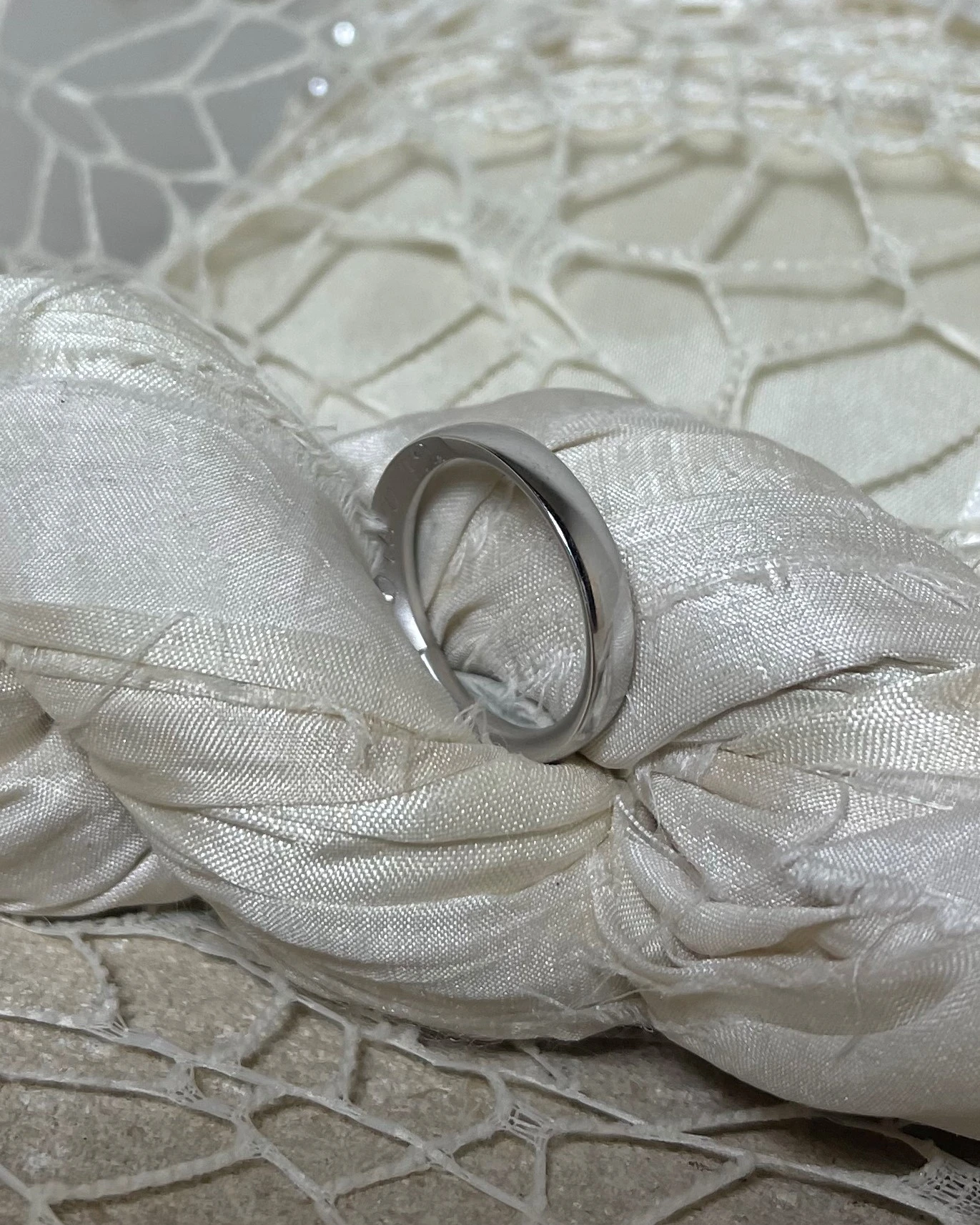 015 Anteo fede in oro bianco cod: 0902_2