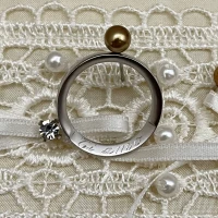 015 Anteo fede in oro bianco cod: 0902_2