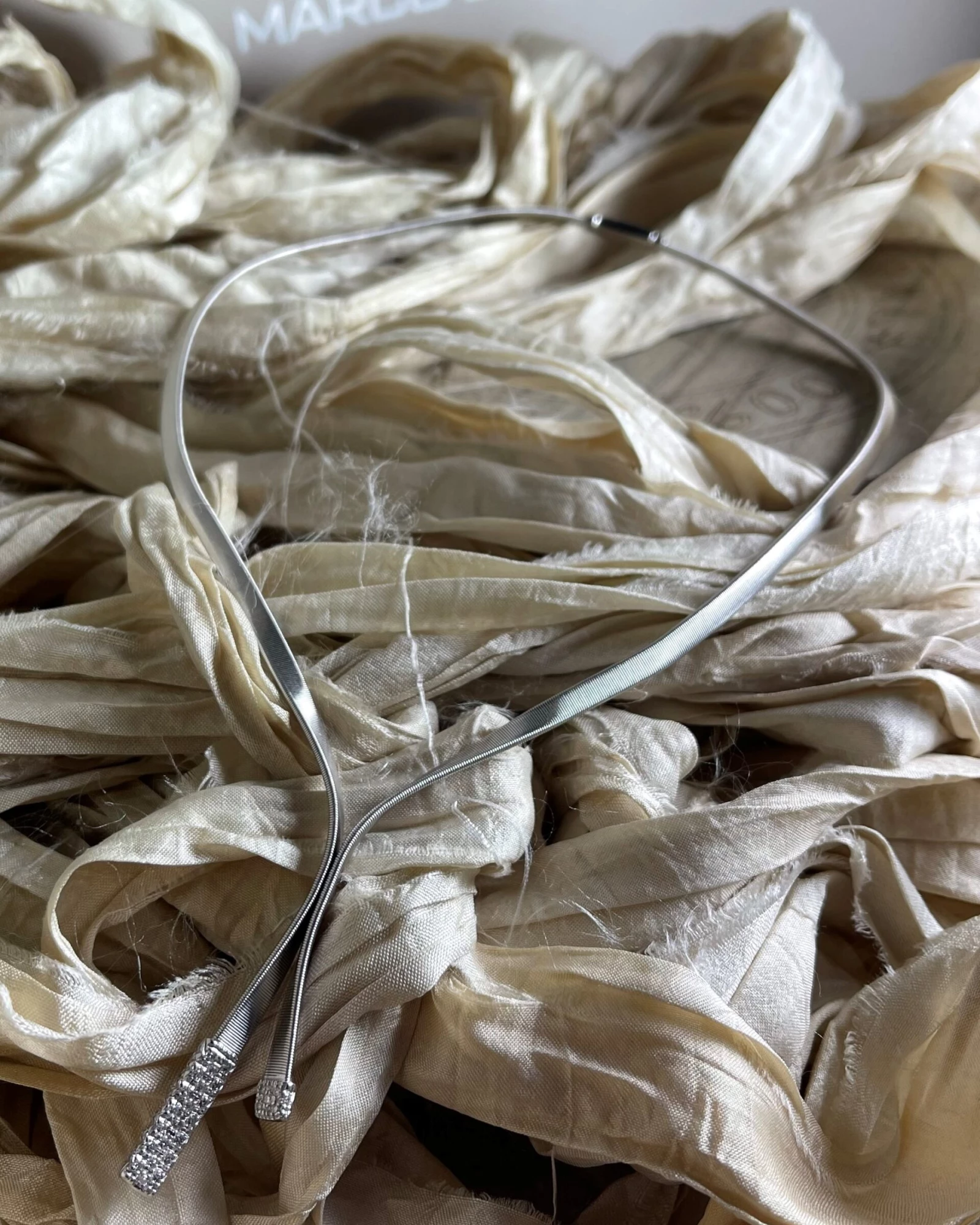 012 Marco Bicego Collana oro bianco e brillanti cod: CG458-B (W-01-40,0)